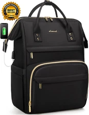 Laptop Backpack Women, 15.6 Inch Work Backpack Woman  Teacher Nurse Bag Compute