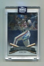 2020 Topps Archives Signature - RONDELL WHITE - Autograph - EXPOS  #d/13