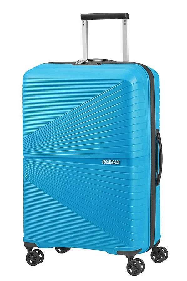 American Tourister Airconic Spinner 67 Azzurro - Valigie Trolley Medio