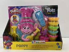 Play-Doh Trolls World Tour Rainbow Hair Poppy Play Dough