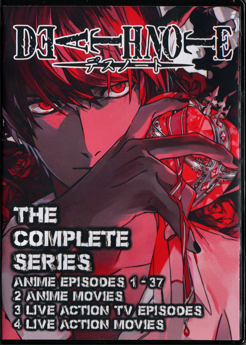 Death Note Episodes 1 - 37 Complete English Dubbed Movies +