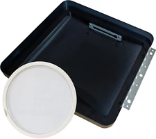Rv Roof Vent Lid Dome Cover Remplacement Compatible with Fantastic Fan with Scre