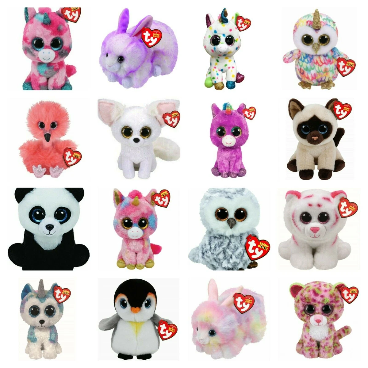 The beanie boos collection best sale birthdays