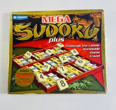 Mega Sudoku Plus (PC, 2006, COSMI) PC Video Game *NEW / SEALED* ML408