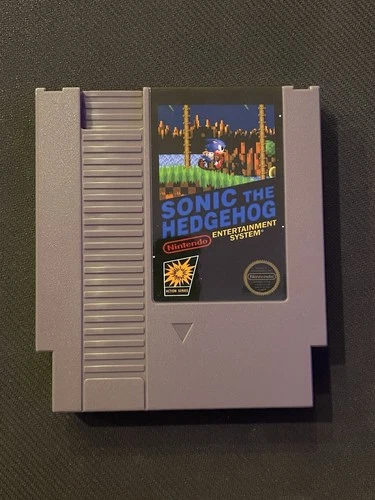 Sonic The Hedgehog For Nintendo NES Game
