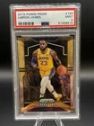2019 PANINI PRIZM LeBRON JAMES PRIZM CARD #9 PSA GRADED  MINT 9 CARD