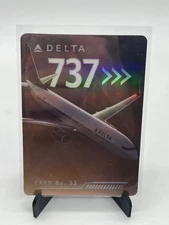 Delta Pilot Trading Card #53 Boeing 737-900ER