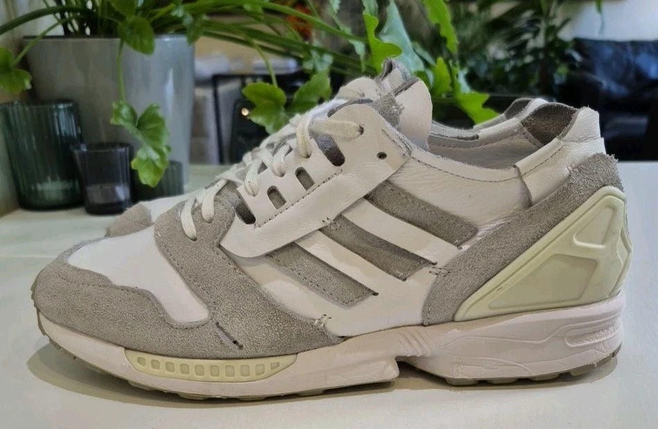 SCARPE DA GINNASTICA ADIDAS ZX 8000 MINIMALIST ICONS. UOMO TAGLIA 8 5 UK. ORBIT GREY WHT 2021