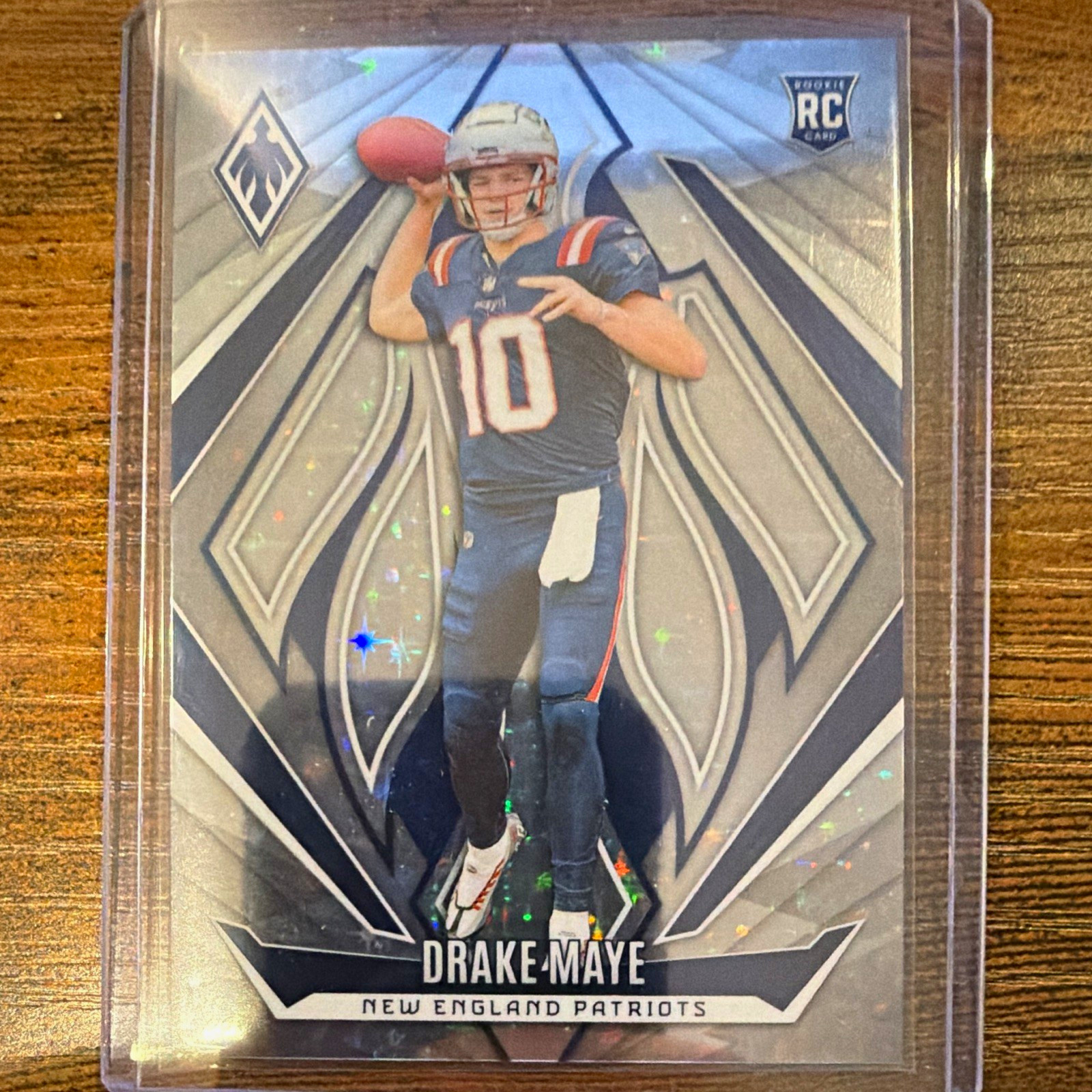 Panini 2024 Phoenix Football Drake Maye Patriots RC #179 Serial Numbered /180