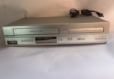 Philips DVP3345V/17 DVD VCR Combo For Parts/Repair - Powers On VCR Ejects Tapes