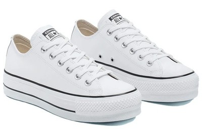 Converse Chuck Taylor All Star Lift Platform Women Size 8-9 White New 561680C