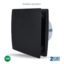ROTHER EXTRACTOR FAN WITH TIMER 100MM/4 INCHES (BLACK)
