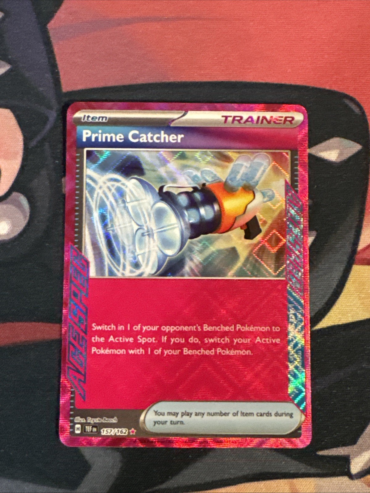 Pokemon Prime Catcher 157/162 Temporal Forces Holo Rare NM
