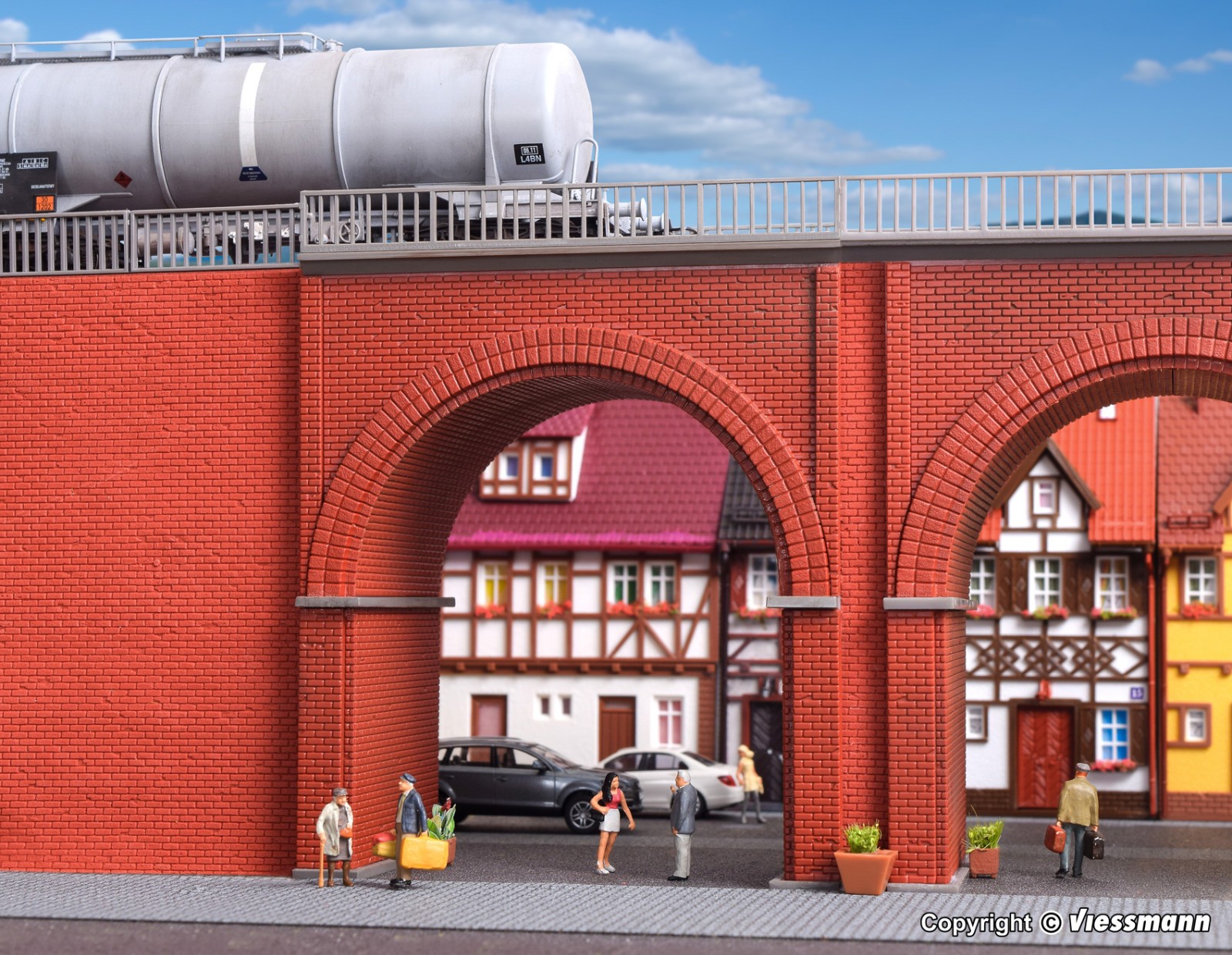 Vollmer 42512 Viaduct Enlargement HO/OO Gauge Plastic Kit