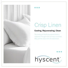 Hyscent Round Refills Crisp Linen HH10081 – 6 Pack Air Freshener Cartridges