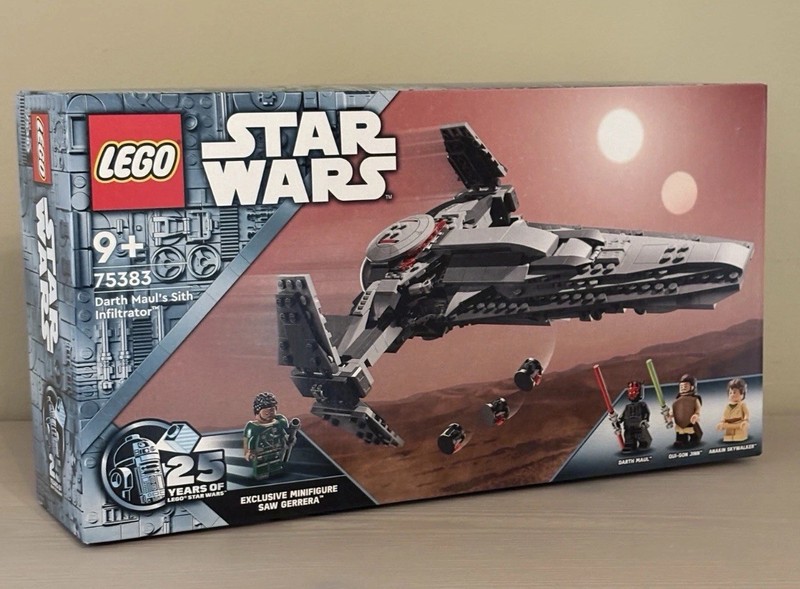 LEGO Star Wars Darth Maul's Sith Infiltrator 75383. NEW/SEALED. Inc Saw Gerrera.