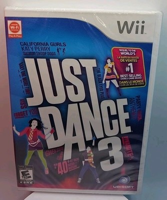 (未使用･未開封品)Just Dance 3 with Katy Perry Bonus Tracks for Wii (2014)(北米版） Amazon | Just Dance 3 with Katy Perry Bonus Tracks for Wii (2014