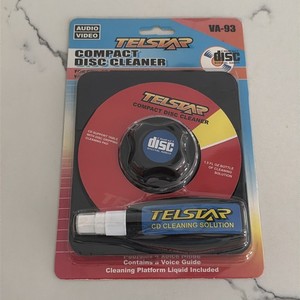 NIP Telstar CD Cleaning Kit Compact Disc VA-93 2010