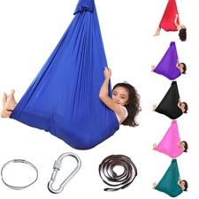 New + Indoor Swing for Kids Sensory Swing Therapy Autism Hammock Hanging Hardwar
