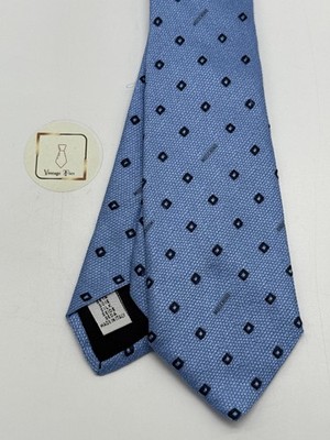 Moschino Monogram Logo Tie - 100% Silk - Pristine Condition - Luxury Vintage