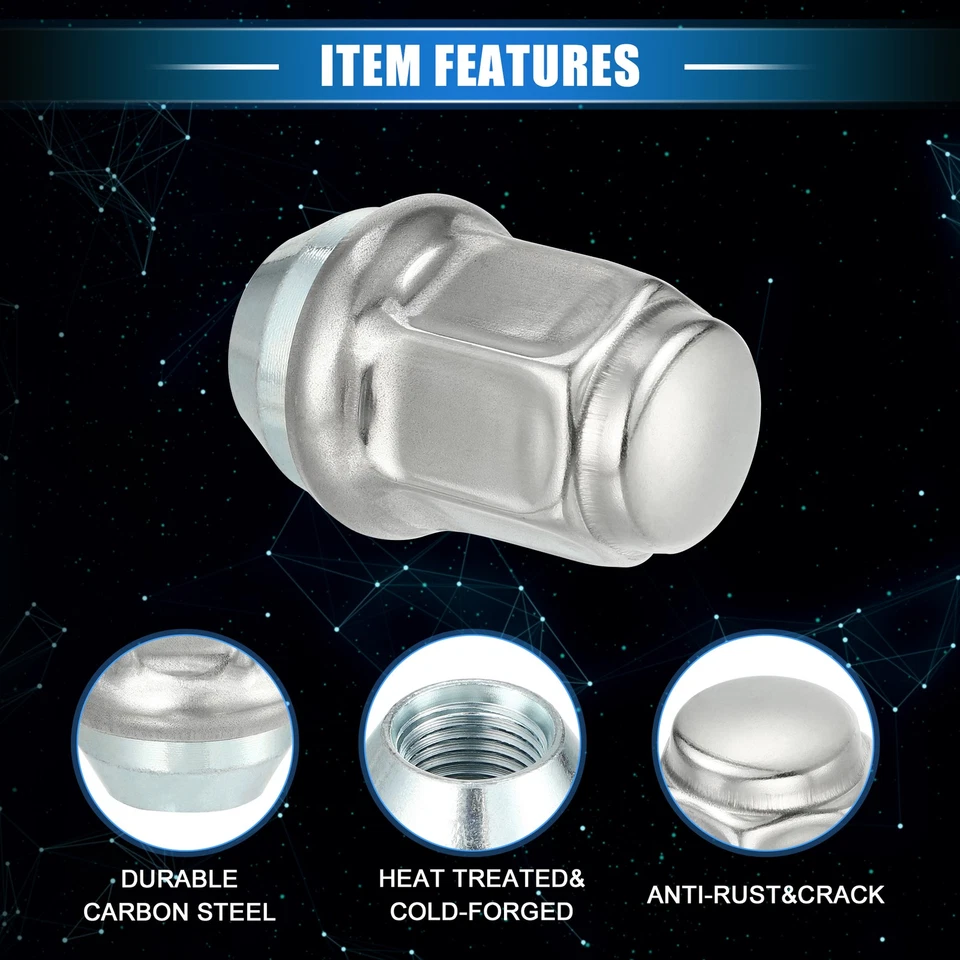 20pcs Wheel Lug Nuts for Jeep Wrangler Liberty for Dodge Challenger No.6036747AA - Image 4 of 4