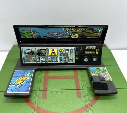 GI Joe Headquarters Command Center Parts Computer Console 1983 ARAH Hasbro