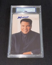 Muhammad Ali Boxing Cards and Autographed Memorabilia Guide 44