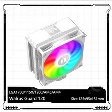 Heat Pipe Single Tower Air Cooler with Temperature Display 9CM ARGB PWM Fan