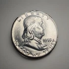1955 50C Franklin Half Dollar