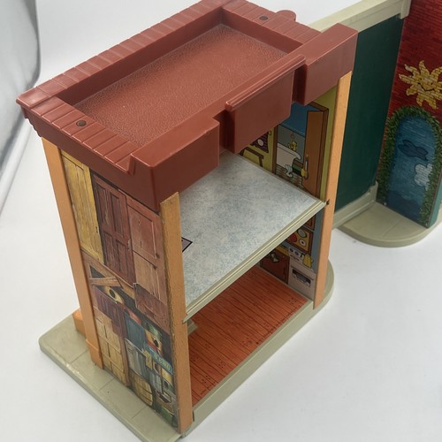 Vintage Fisher Price Little People Sesame Street House #938 1975 Neighborhood - Picture 9 of 21