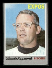 Claude Raymond 1970 Topps #268 Montreal Expos