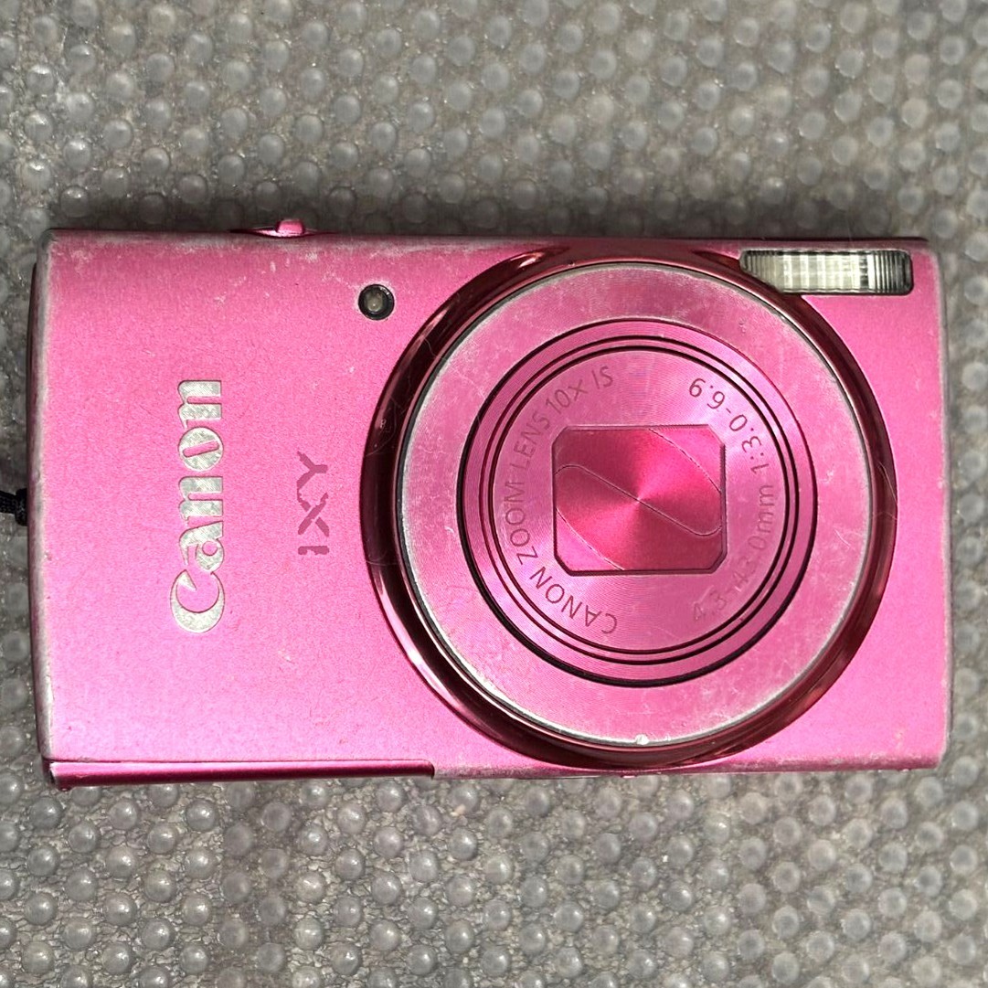 Canon IXY 140 Pink IXUS 155 PowerShot ELPH 150 IS Camera 20.0MP