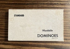 Vintage Puremco Standard Marblelike Dominoes Yellow Set of 28