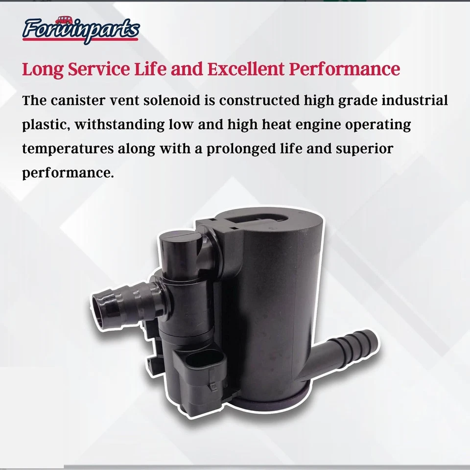 Vapor Canister Vent Valve Solenoid for 2004-2010 Chevrolet Silverado 1500 GM Foto 3 de 4