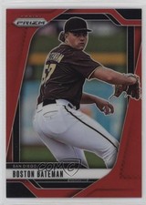 2025 Panini Prizm Red Prizm 21/299 Boston Bateman #76