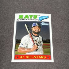 2026 Topps Heritage #380 Chrome Junior Caminero AL All Stars Rays