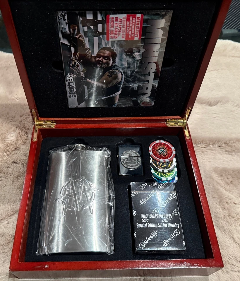 Ministry - Relapse HOLZBOX EDITION NEU von 2012 - Bild 3 von 4