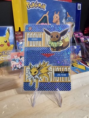 1999 Vintage Pocket Monsters Vending Prism - Eevee  & Jolteon - #587 Eeveelution