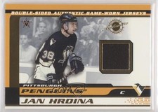 2001-02 Pacific Vanguard Jan Hrdina Bob Boughner #24 8y6