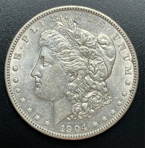 1904 Morgan Silver Dollar AU