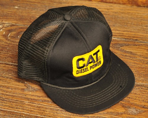 CAT Diesel Power Negro Malla Supercap Snapback Gorra Sombrero, M-L Ajustable - Imagen 8 de 8
