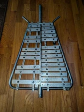 Vintage Jenco A440 24 Bar 2 Octave Vertical Marching Glockenspiel Bell Lyre/Lyra