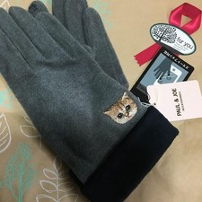 Paul Joe Gloves Nunette Cat Mirrored Pass Case Included