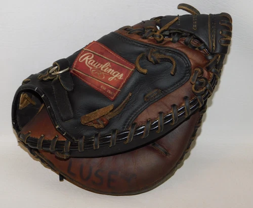 Rawlings RCM45BT 31" Leather Youth Baseball Catchers Mitt Right Hand Throw RHT