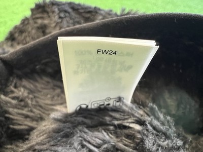 New Supreme Fuzzy Balaclava Black FW24 OSFA Authentic Face Mask