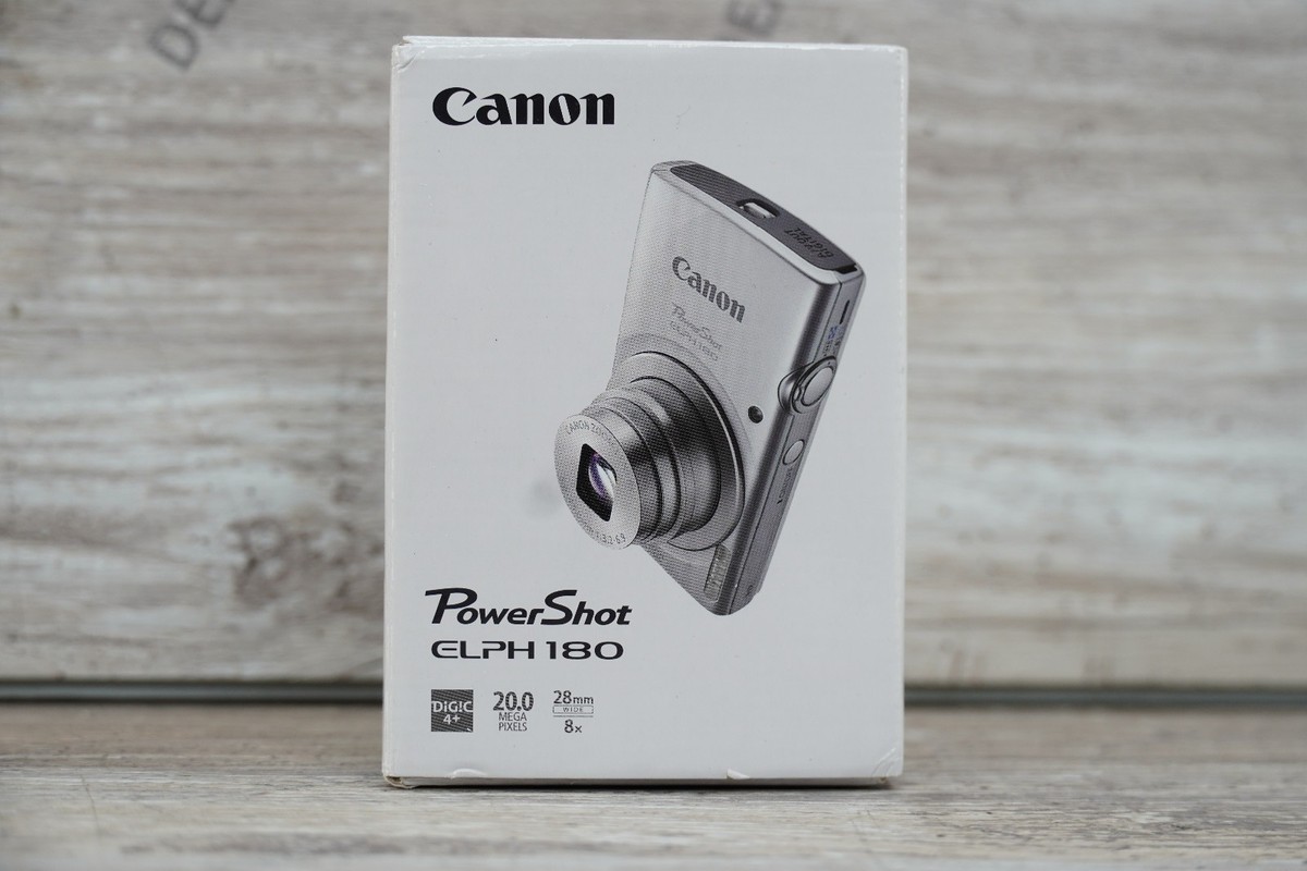 Canon PowerShot ELPH 1093C001 180 Digital Camera - Silver