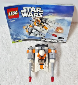 LEGO Star Wars 75074 Snowspeeder Microfighters Series 2 w/ Pilot + Manual