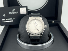 Hublot Classic Fusion 542.NX.2611.LR 42mm White Opaline Dial Titanium Box Paper 9