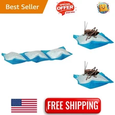 6-Pack Reusable Water Pillows for Crickets - Safe, Efficient Hydration Solution