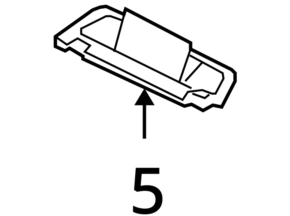 2006-2011 Honda Civic Driver Sun Visor Mirror Left Sunvisor UVEMK - Image 4 of 4